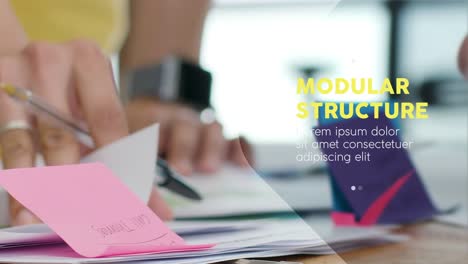 business analysis and editing concepts