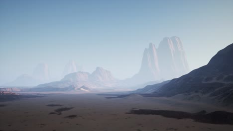 formaciones rocosas en el desierto de nevada
