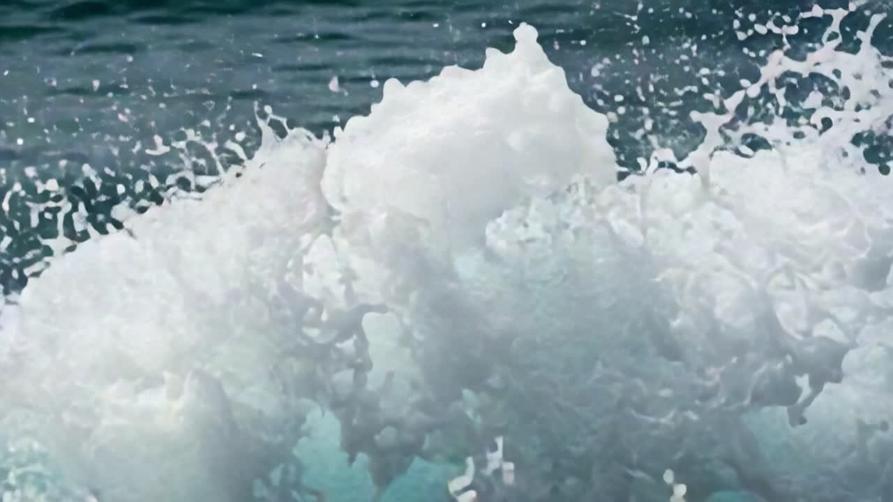 The Dynamic Dance of Ocean Waves: A Series Capturing the Transformative Power and Beauty of Surf and Foam on a Tranquil Seascape