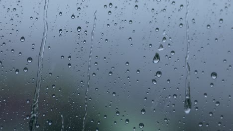 Raindrops-filtering-through-the-misty-glass