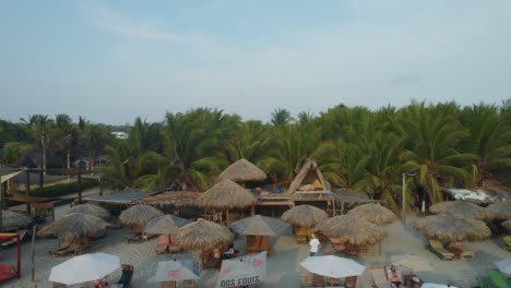 Aerial-view-of-Punta-Puerto-beach-resort-mexico