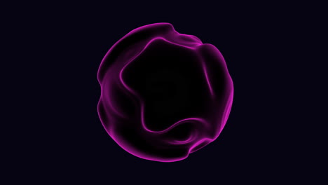 Esfera-De-Levitación-Con-Ondas-Púrpuras-Que-Fluyen-Y-Círculos-De-Vórtice-En-Gradiente-De-Arco-Iris