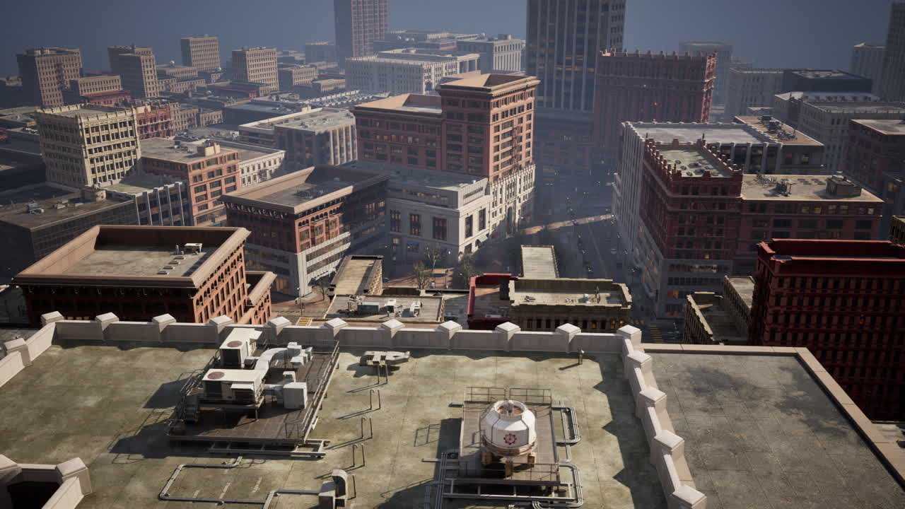 paisaje urbano de manhattan con rascacielos de la ciudad de nueva york