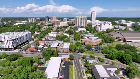 Antena-Tallahassee-Florida-Horizonte-Empujar-Hacia-Adentro