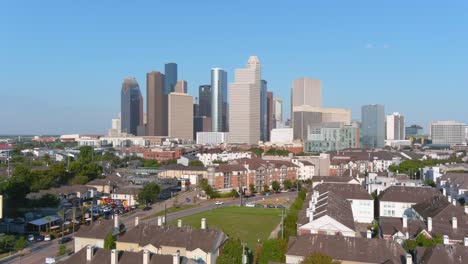 Aerial-of-downtown-Houston-and-surrounding-area