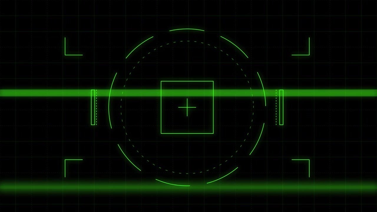 Digital Green Scanning Interface with Moving Laser Line