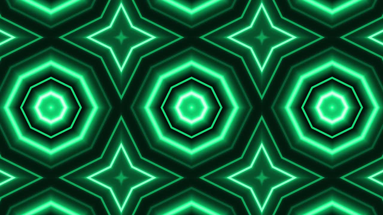 Animação em loop de mudança de cor neon, motion graphics