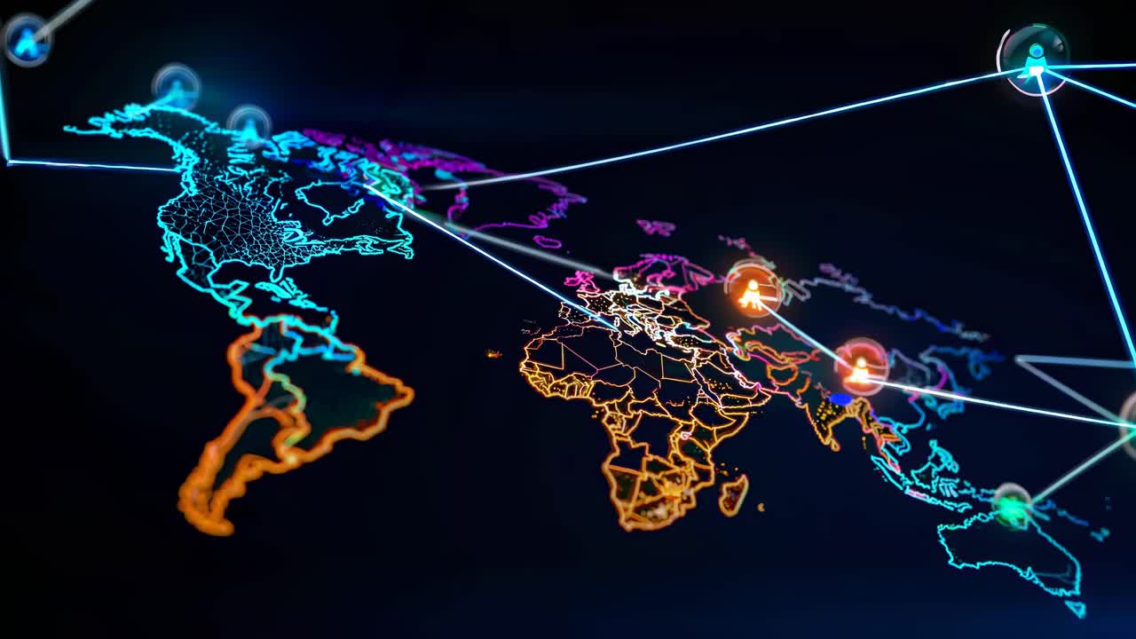 글로벌 네트워크 연결