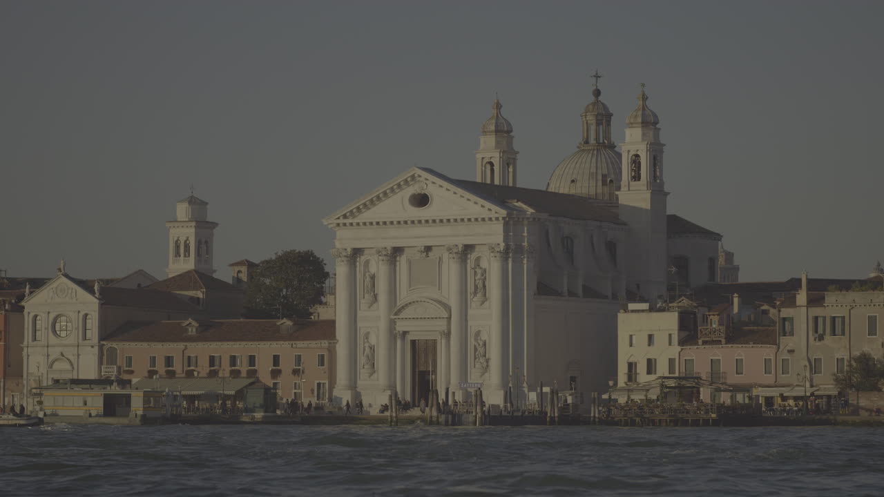 Church in Venice, Italy at Sunset
