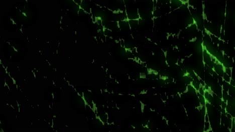 ruido verde y efecto de falla en la textura grunge