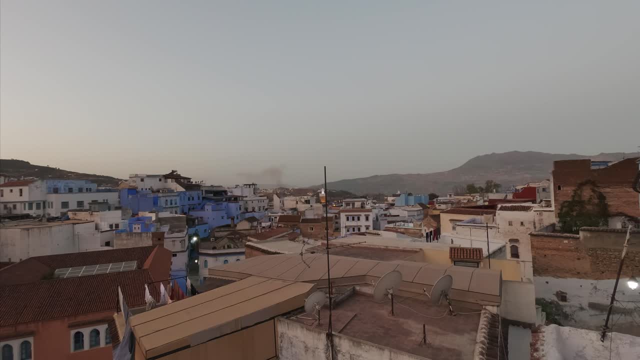 video timelapse de marruecos, chefchaouen