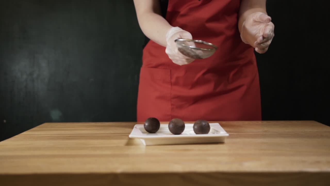 hacer trufas de chocolate