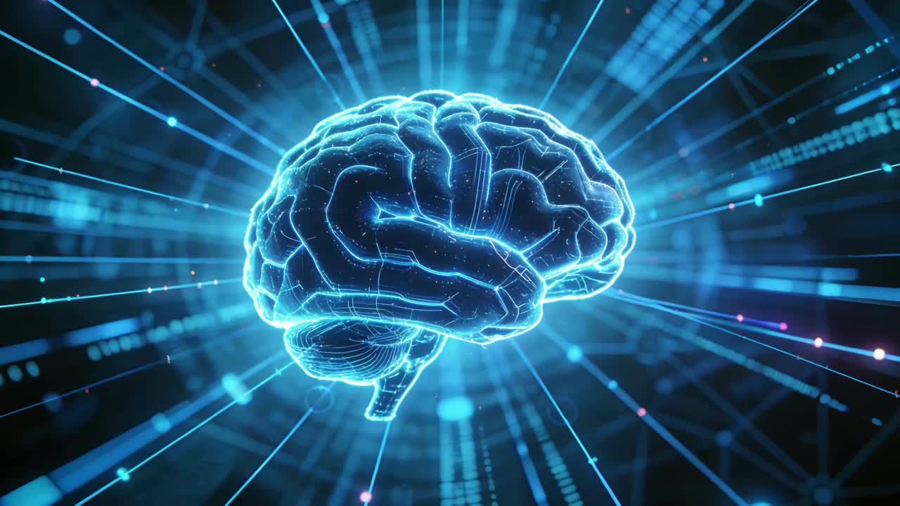 3D modern abstract technology background