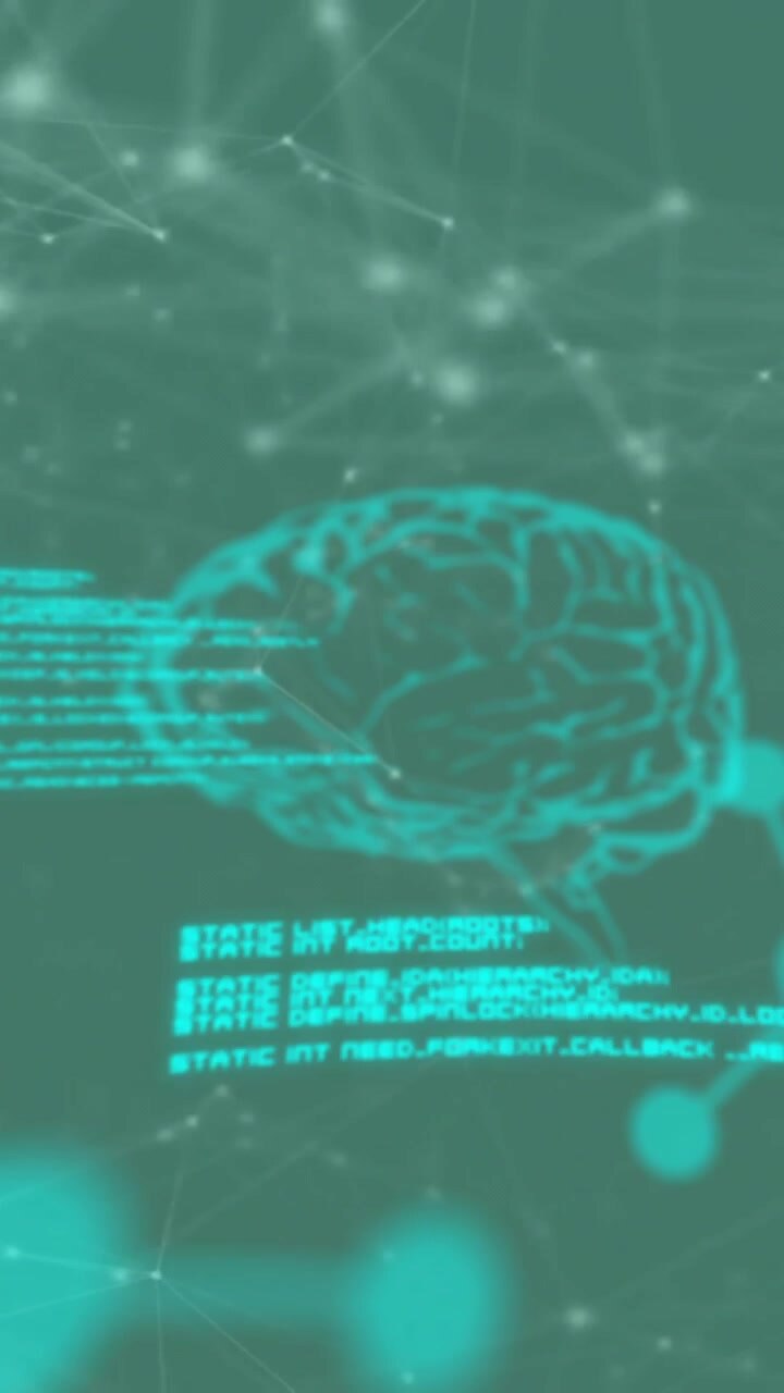 Animation of human brains and scientific data processing