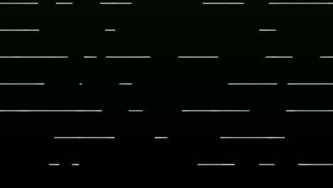 líneas blancas rectas patrón de fondo. patrón sin costuras a rayas. fondo abstracto líneas elegantes. líneas de ciencia ficción futuristas. interferencia, ruido, morse. bucle sin costuras vj animación de 4k uhd