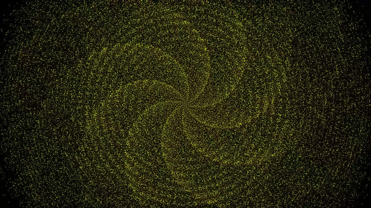 Yellow color Dot Shape Pattern animation motion graphics