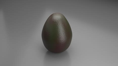 3D-animation-rendering-clip-of-organic-health-food,-a-ripe-avocado-slices