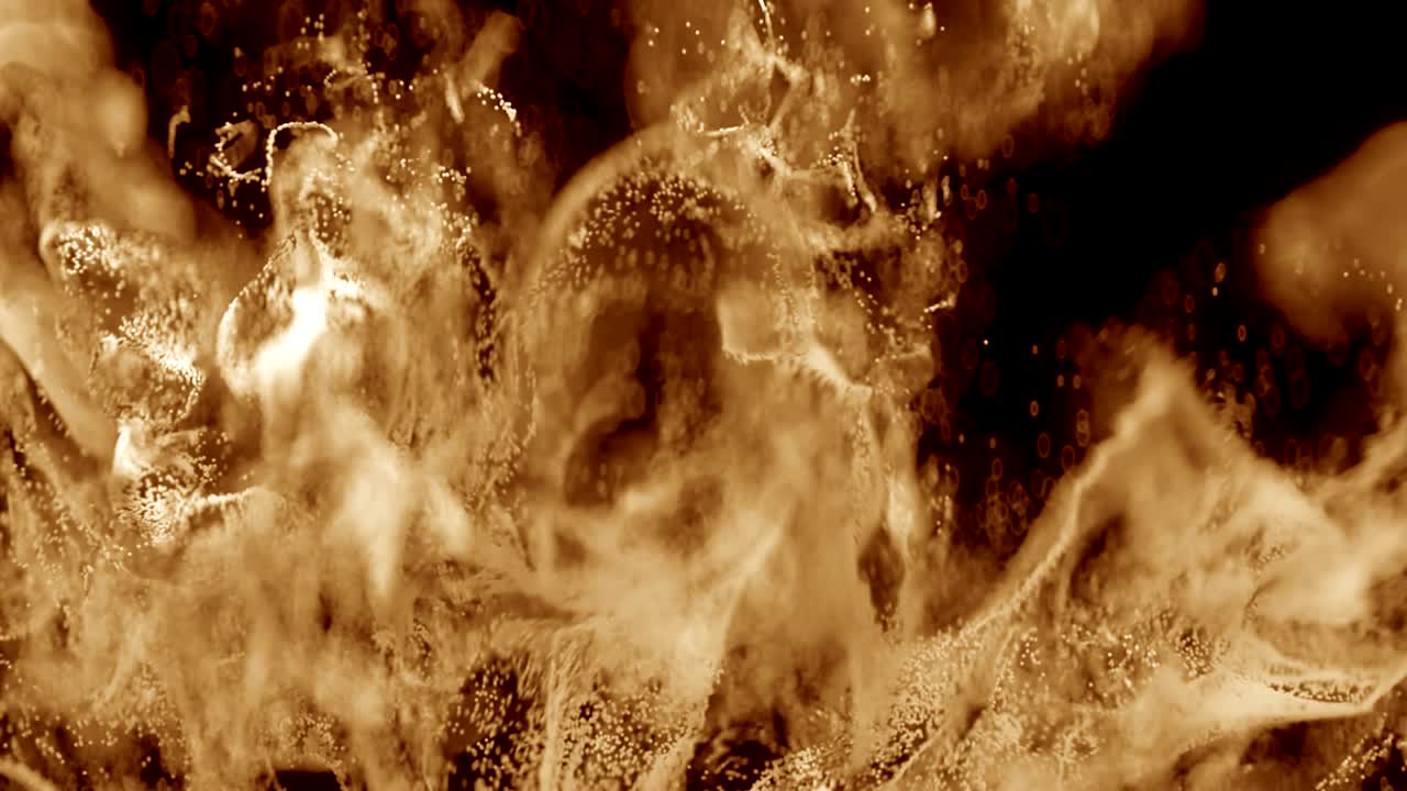 4k estallido de partículas abstractas.