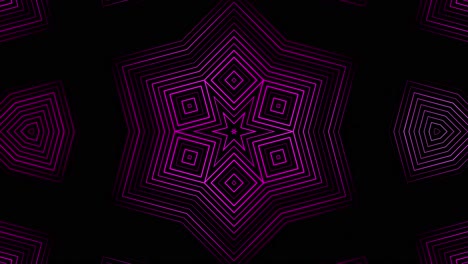 patrón geométrico abstractamente rosado y brillante