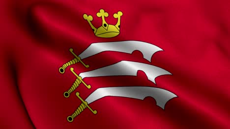la bandera de la ciudad de middlesex.