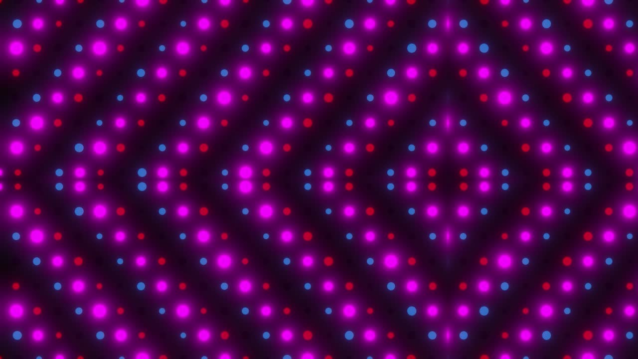 Motivo astratto di luci LED luminose