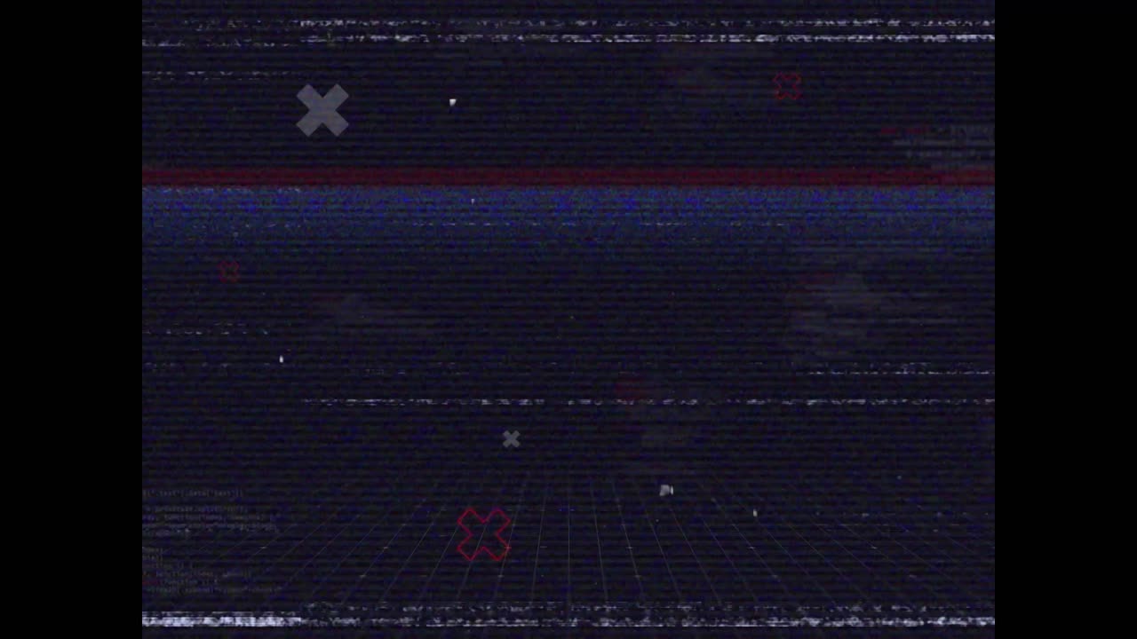 animación del procesamiento de datos con chisporroteo en el fondo