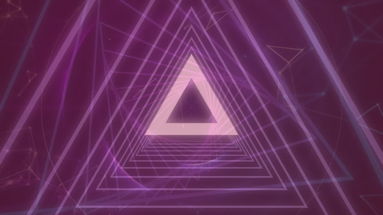 animación de formas en movimiento sobre fondo negro