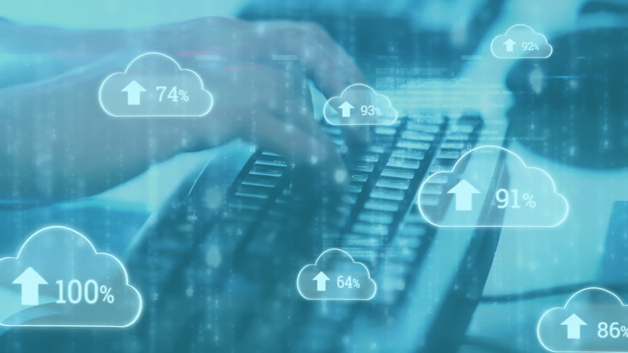 cargar en la nube digital