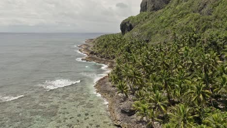 Playa-Fronton-Beach,-Las-Galeras-In-Der-Dominikanischen-Republik