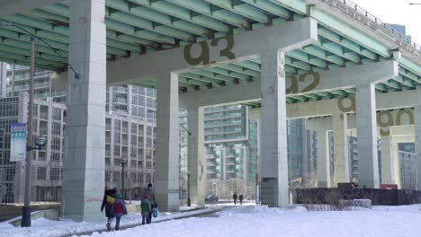 bentway 公共戶外社區活動空間在紐約堡國家歷史遺跡在加里森公共空間多倫多