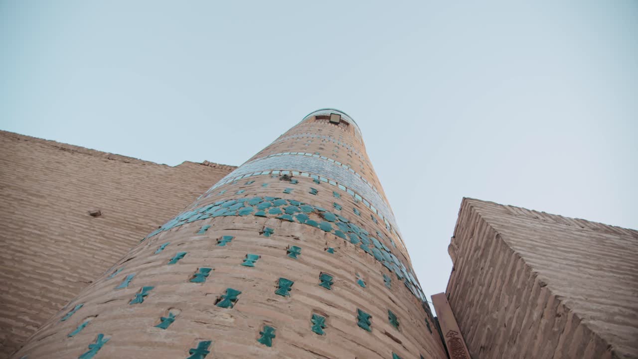 Khiva Uzbekistan Pattern on the base of the minaret Fortress Ichan Kala 2