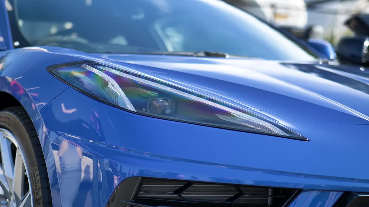 2020  ⁇ 보레 코르베트 c8 앞 헤드라이트  ⁇ , 스포츠카, 자동차 헤드라이트