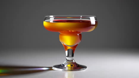 colorful layered cocktails