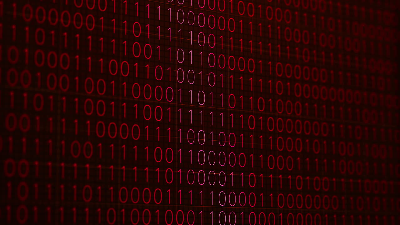 Fondo de código binario