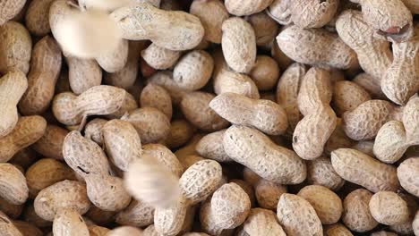 un montón de cacahuetes
