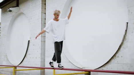 persona que hace parkour