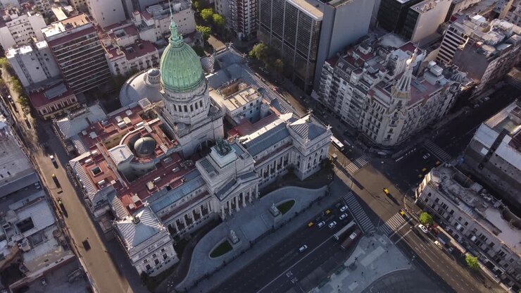 Palazzo del Congresso Nazionale Argentino a Buenos Aires.