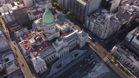 Palast-Des-Argentinischen-Nationalkongresses-In-Buenos-Aires