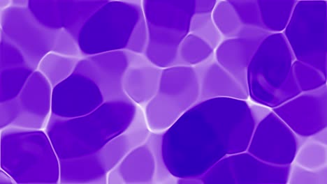 wave purple caustics background. organic abstract white caustic water liquid ripple texture pattern on a purple minimalist background. pure, clean blue water in the pool.  3d animation loop. 4k