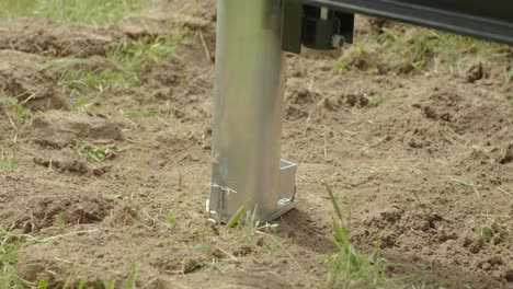 soil sampling. a vehicle with special equipment collects soil samples for analysis. soil sampling high rainfall pastures. soil examination