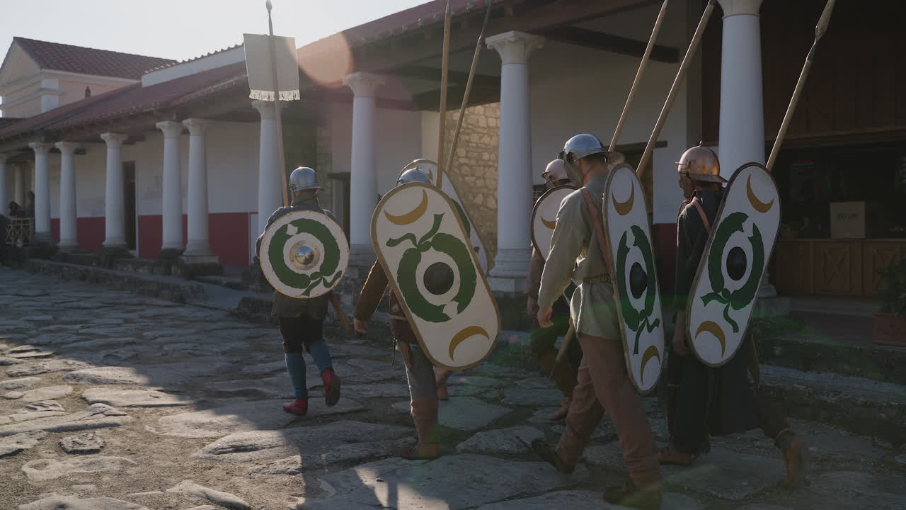 Roman Soldiers Reenactment
