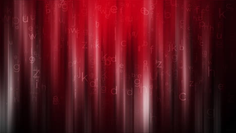 abstract red background with text