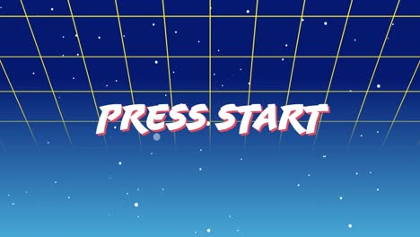 press start sign