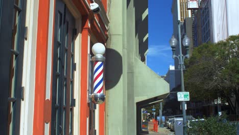barbería poste negocio exterior centro