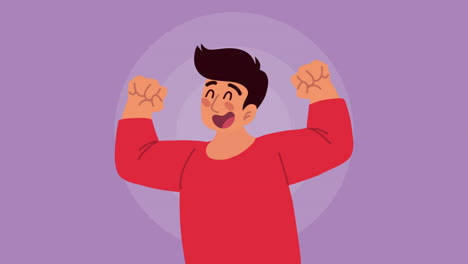 happy man