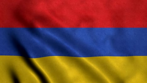 4k seamless loopable flag of armenia