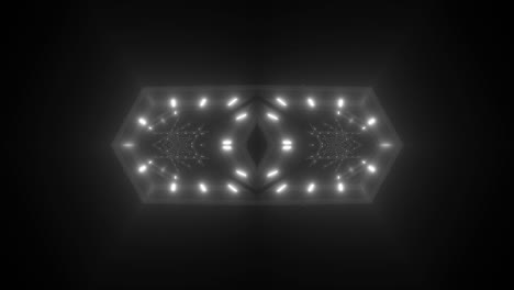 túnel de resplandor abstracto