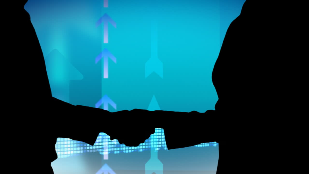 シルエット ビジネス 映像