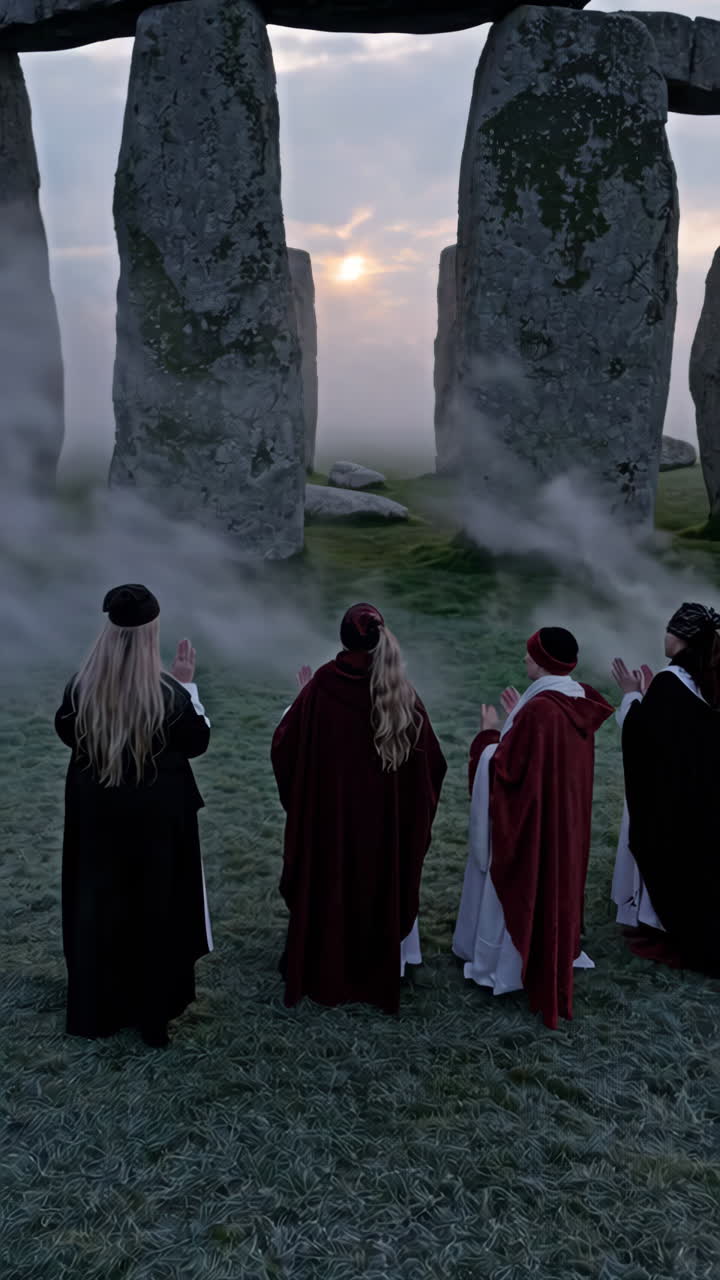 Sunrise Ritual at Stonehenge