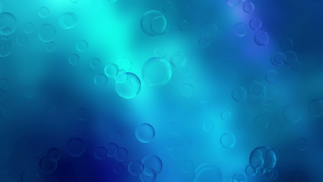 Abstract Bubbles Background Loop